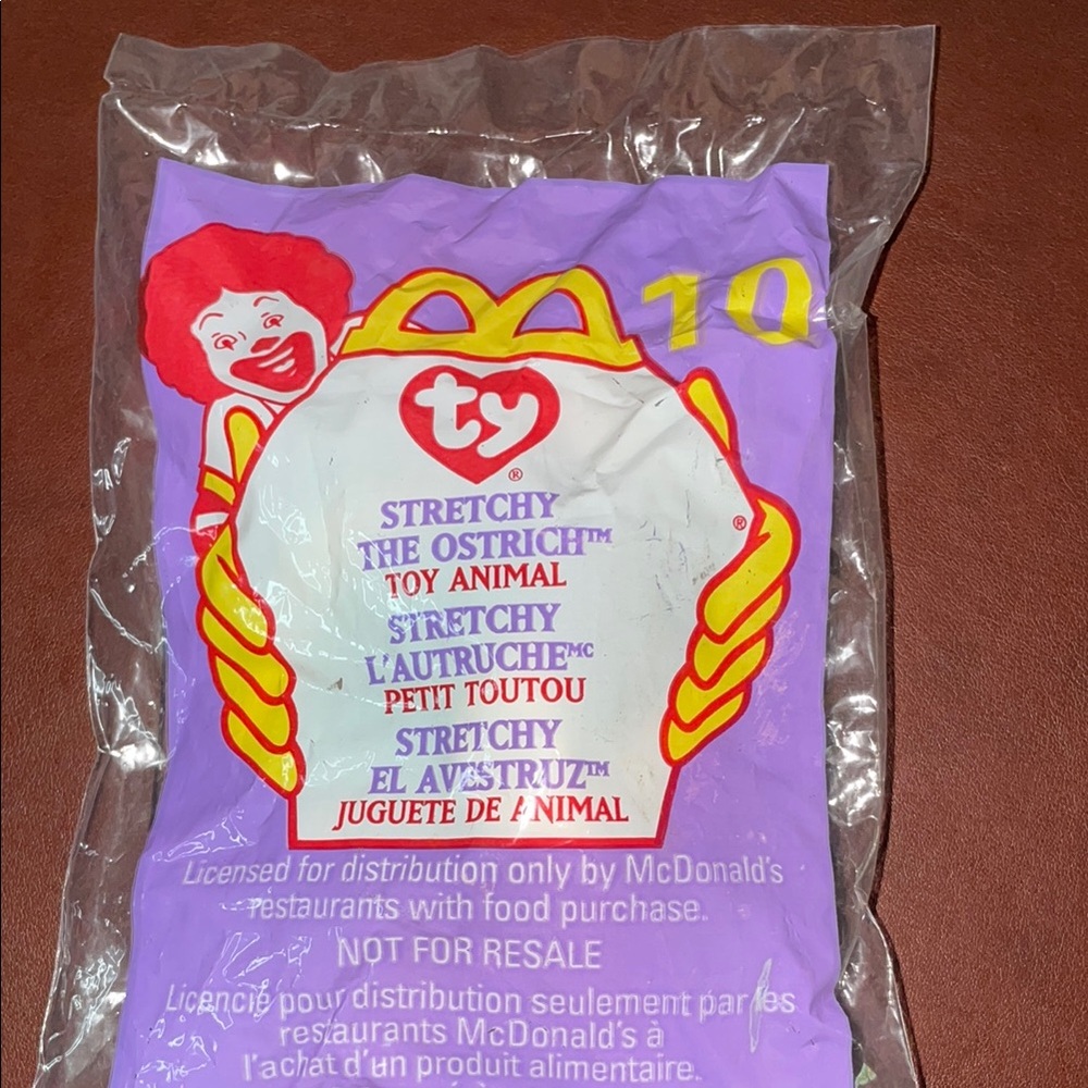 TY Stretchy the Ostrich Toy